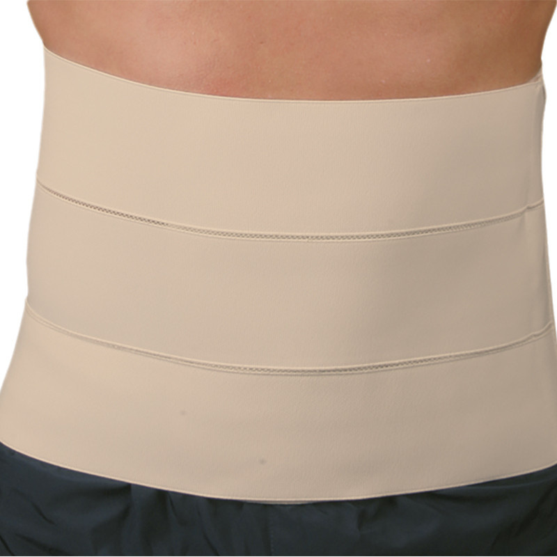 Orliman Buikband met 3 banden, beige