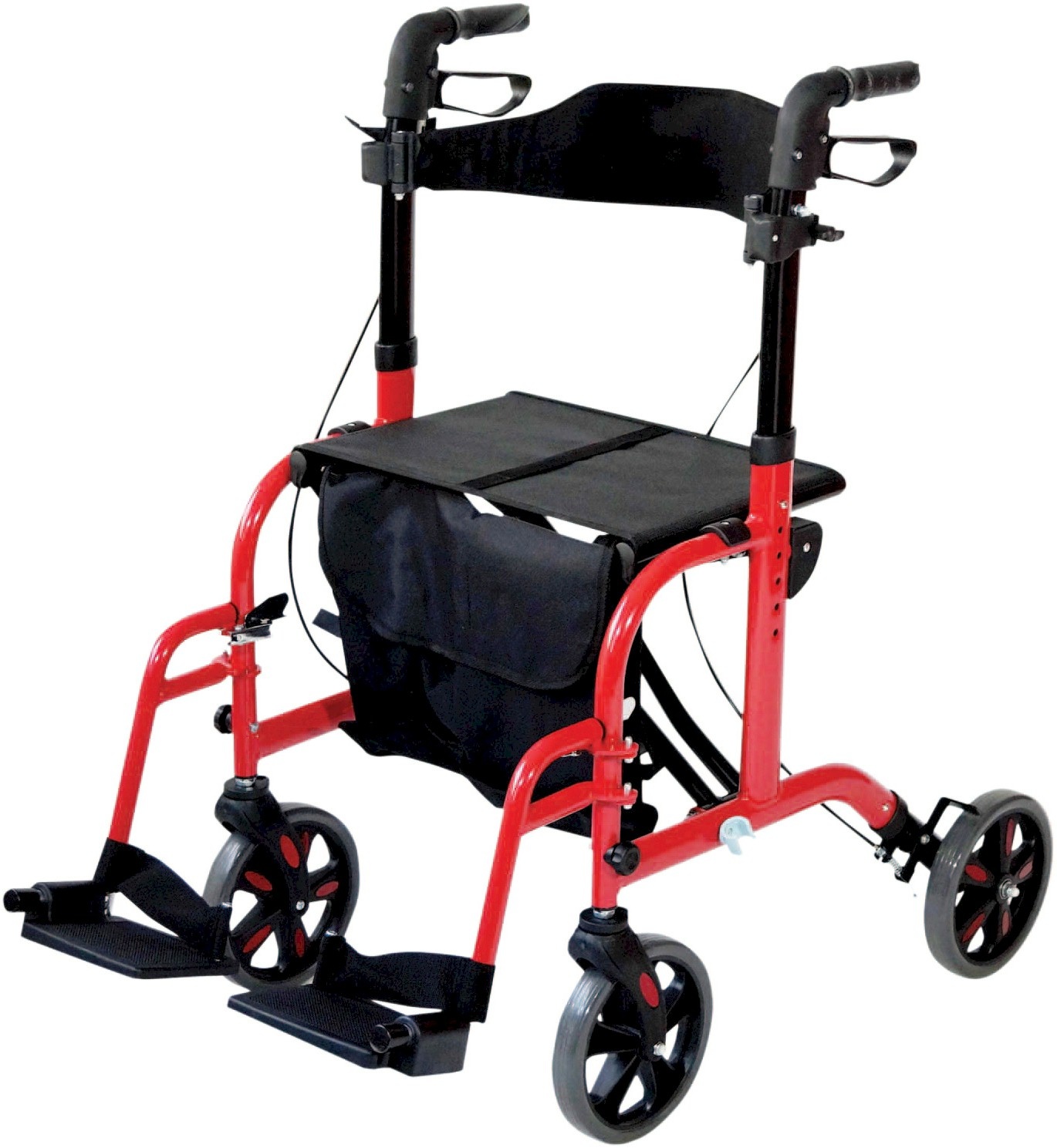 Aidapt Twee-in-één Lichtgewicht Rollator en Rolstoel, foto 3 van 6