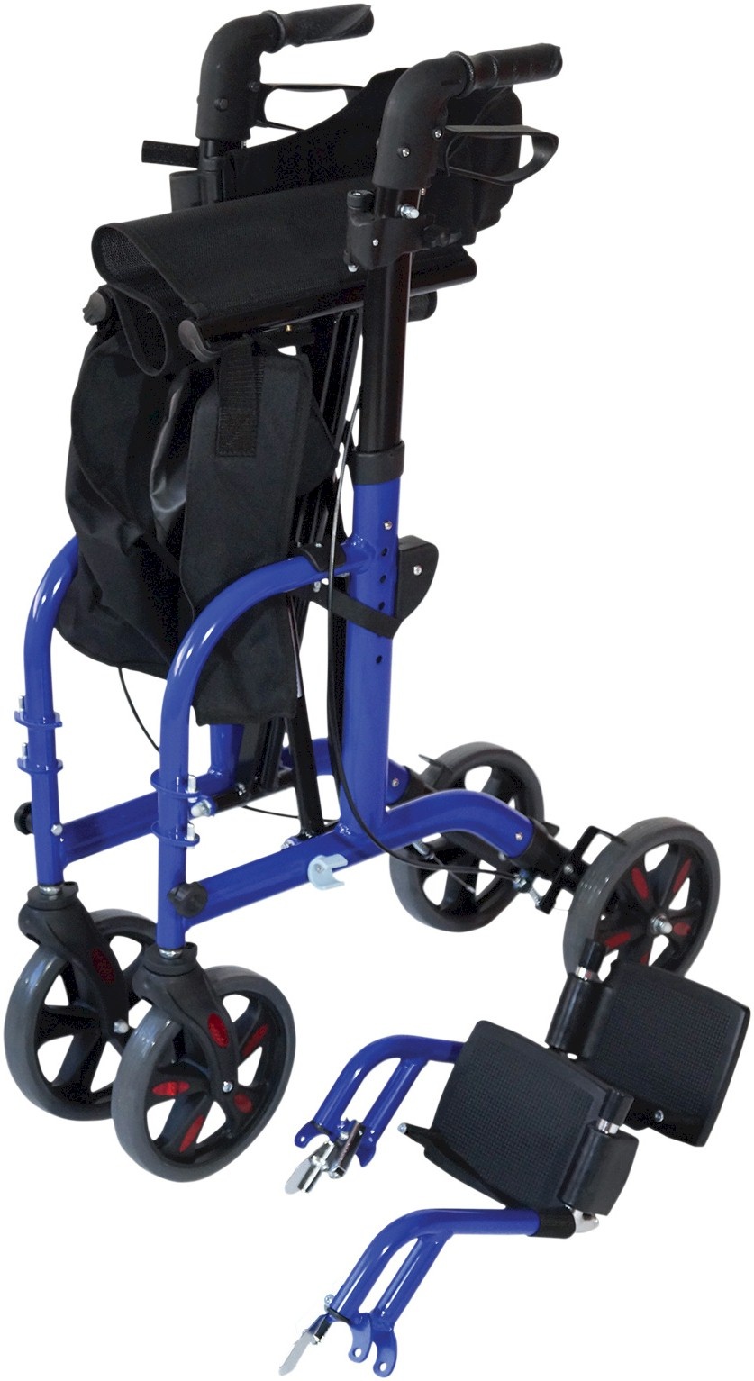 Aidapt Twee-in-één Lichtgewicht Rollator en Rolstoel, foto 5 van 6