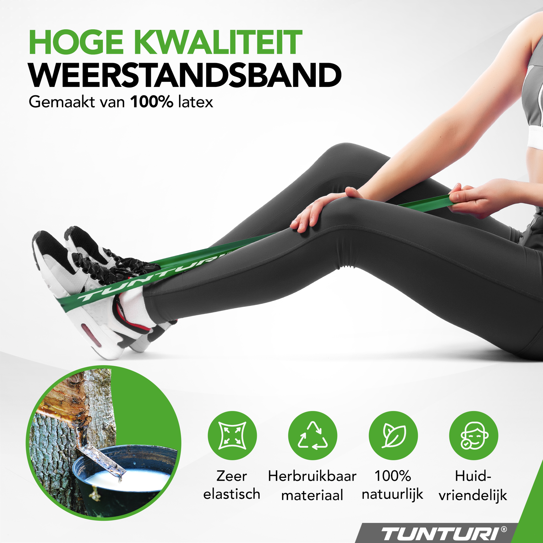 Tunturi Power Band - Weerstandsband, foto 6 van 6