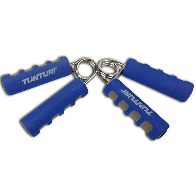 Foam Knijphalters - Handknijper - 2 Stuks Blauw/Grijs