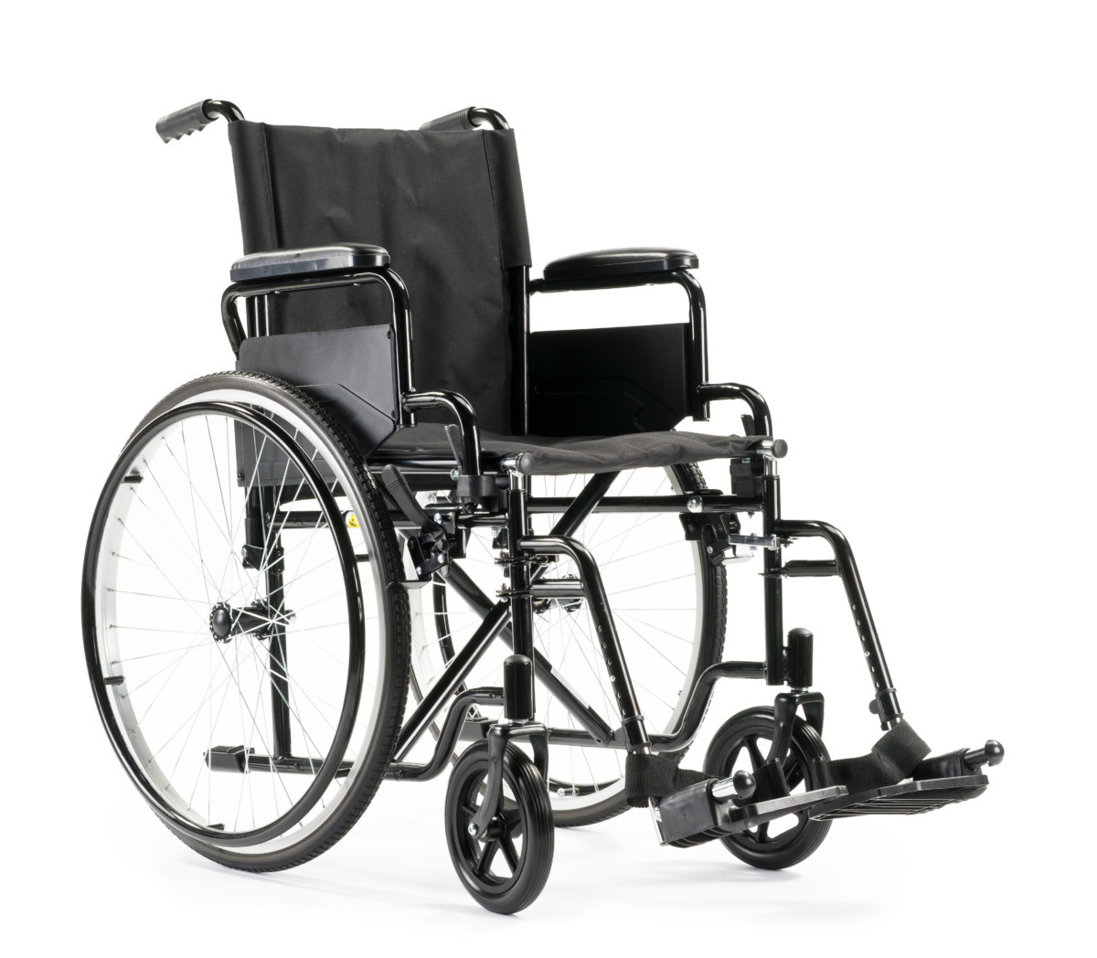 Opvouwbare rolstoel - M1 - Zwart