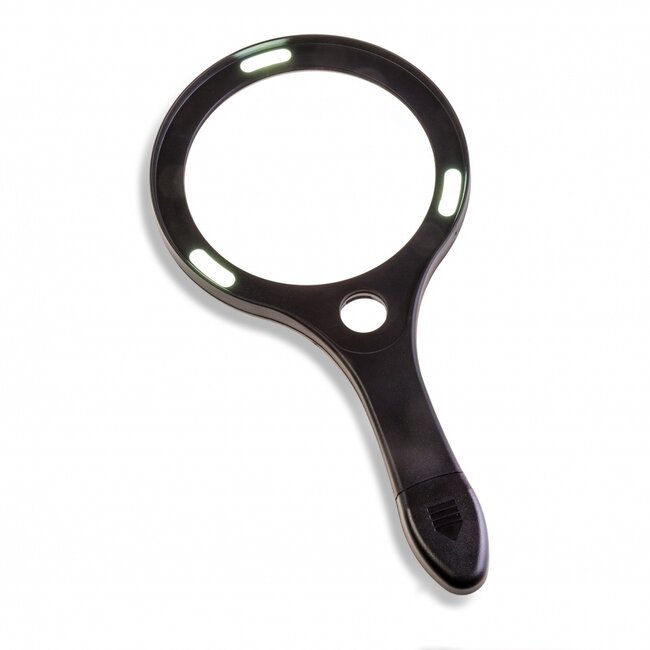 Vergrootglas met Ultra Helder COB-LED Verlichting - 10,5 cm, Met Bifocale Lens