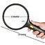 Klassiek Vergrootglas met 13 cm Lens, LED-Verlichting en Ergonomisch Handvat – Ideaal voor Lezen en Hobby's