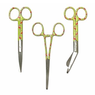 Satillo Verpleegkundige scharen met print – Fashionable Flamingo (stel zelf je set samen)