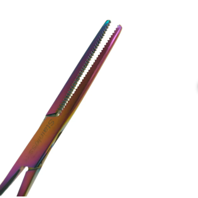 Satillo Verpleegkundige scharen met print – Metallic Rainbow (stel zelf je set samen)