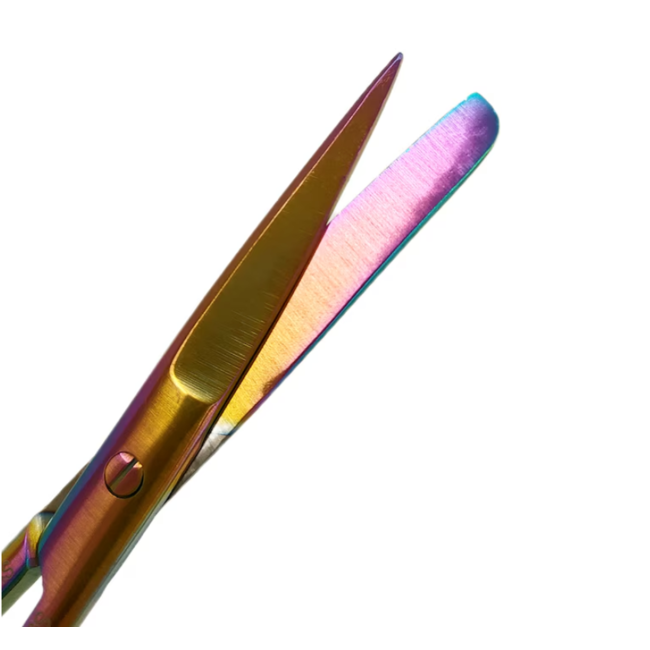 Satillo Verpleegkundige scharen met print – Metallic Rainbow (stel zelf je set samen)