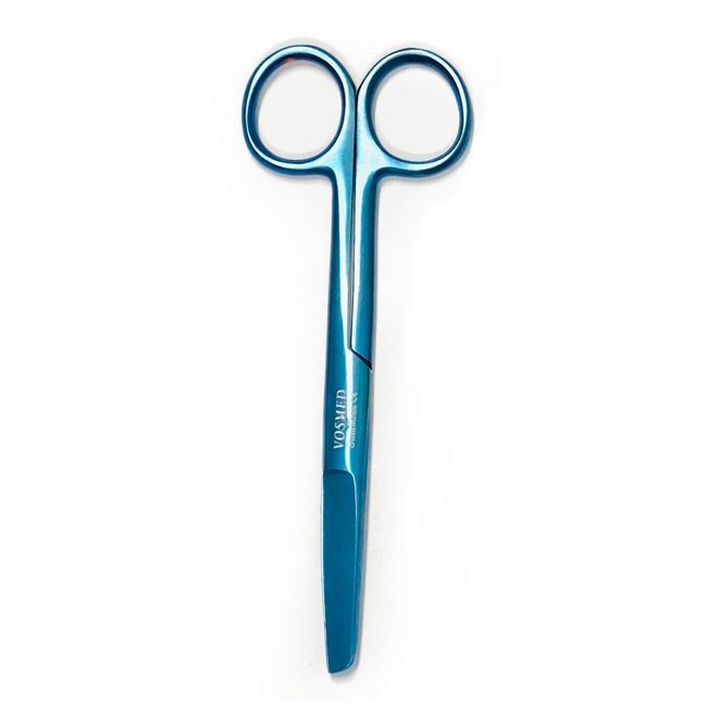 Satillo Verpleegkundige scharen met print – Metallic Blue (stel zelf je set samen)
