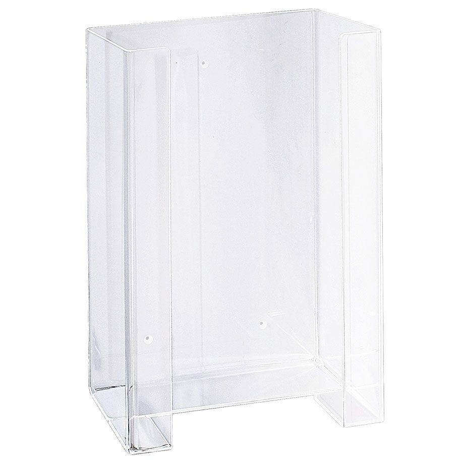 Wandhouder "TRIO" voor handschoenen - Plexiglas/acryl - transparant