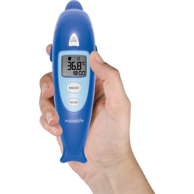 Microlife nc 400 | Infrarood Thermometer / voorhoofd koortsthermometer