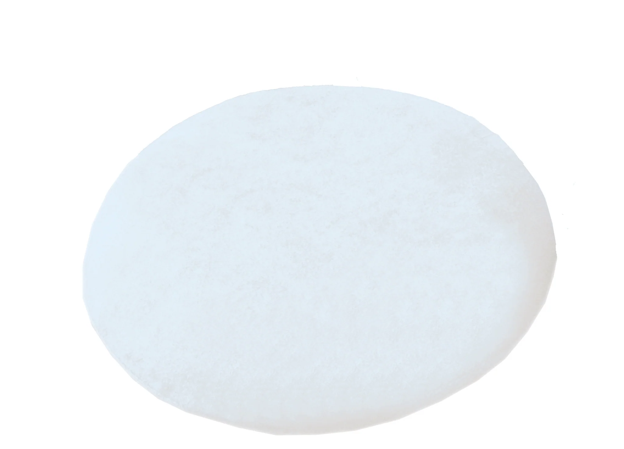 Zitring kussen van latexschuim, Ø 42 cm met badstofhoes- aambeien kussen