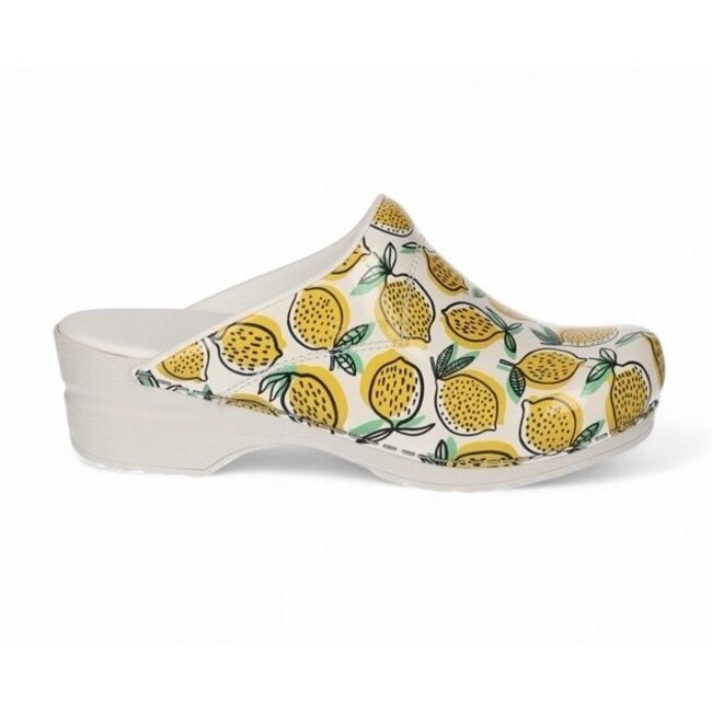 Sanita Flex Klomp Fruity Lemon | open hiel | medische klomp