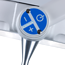 Dr. Mach 130 Led op verrijdbaar "Swing" statief 60.000/70.000 lux