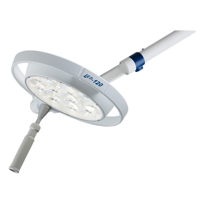 Dr. Mach 120 Led op verrijdbaar "Swing" statief 40.000/50.000 lux