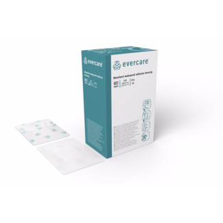 EverCare Absorberend douchebestendige eilandpleister - 10x15cm - 10 stuks