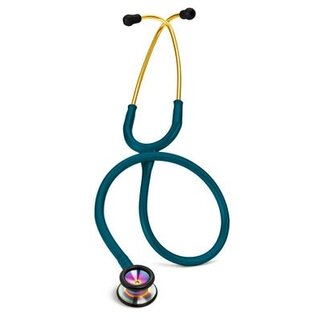 3M™ Littmann® 3M™ Littmann® Classic II Pediatric Stethoscoop - Caribbean Blue / Rainbow Finish 2153
