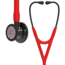 Littmann®  Cardiology IV™ Limited Edition Dual Stethoscoop - Hoogglans Smoke borststuk - Rood - 6182