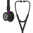Littmann® Cardiology IV Stethoscoop - Black Edition met paarse steel - 6203