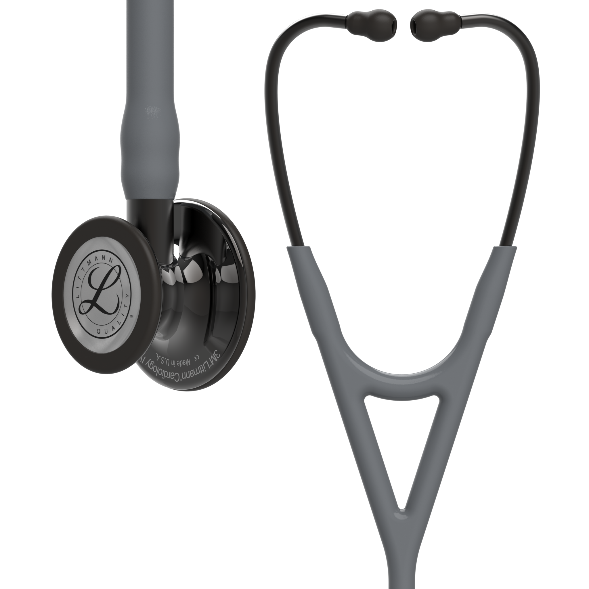 Littmann® Cardiology IV Stethoscoop - Grey Smoke Edition - 6238, foto 2 van 6