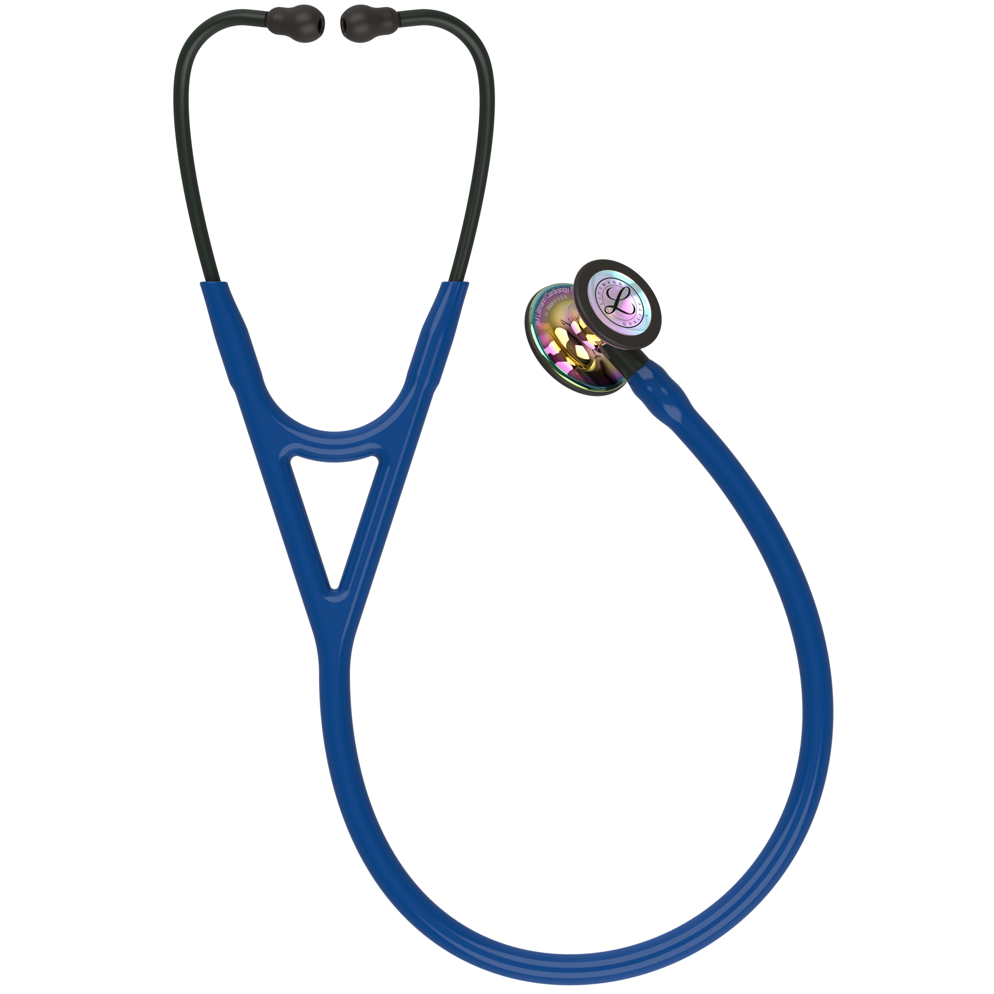 Littmann® Cardiology IV Stethoscoop - Navy Blue Mirror Rainbow Finish - 6242