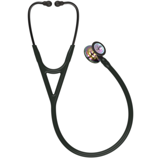 Littmann® 3M™ Littmann® Cardiology IV Stethoscoop - Zwart Rainbow Finish met Rookkleur Steel - 6240