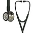Littmann® Cardiology IV Stethoscoop - Zwart met Champagne Borststuk - 6179