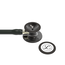 Littmann® Cardiology IV Dual Stethoscoop - Black Smoke Edition met champagne steel - 6204