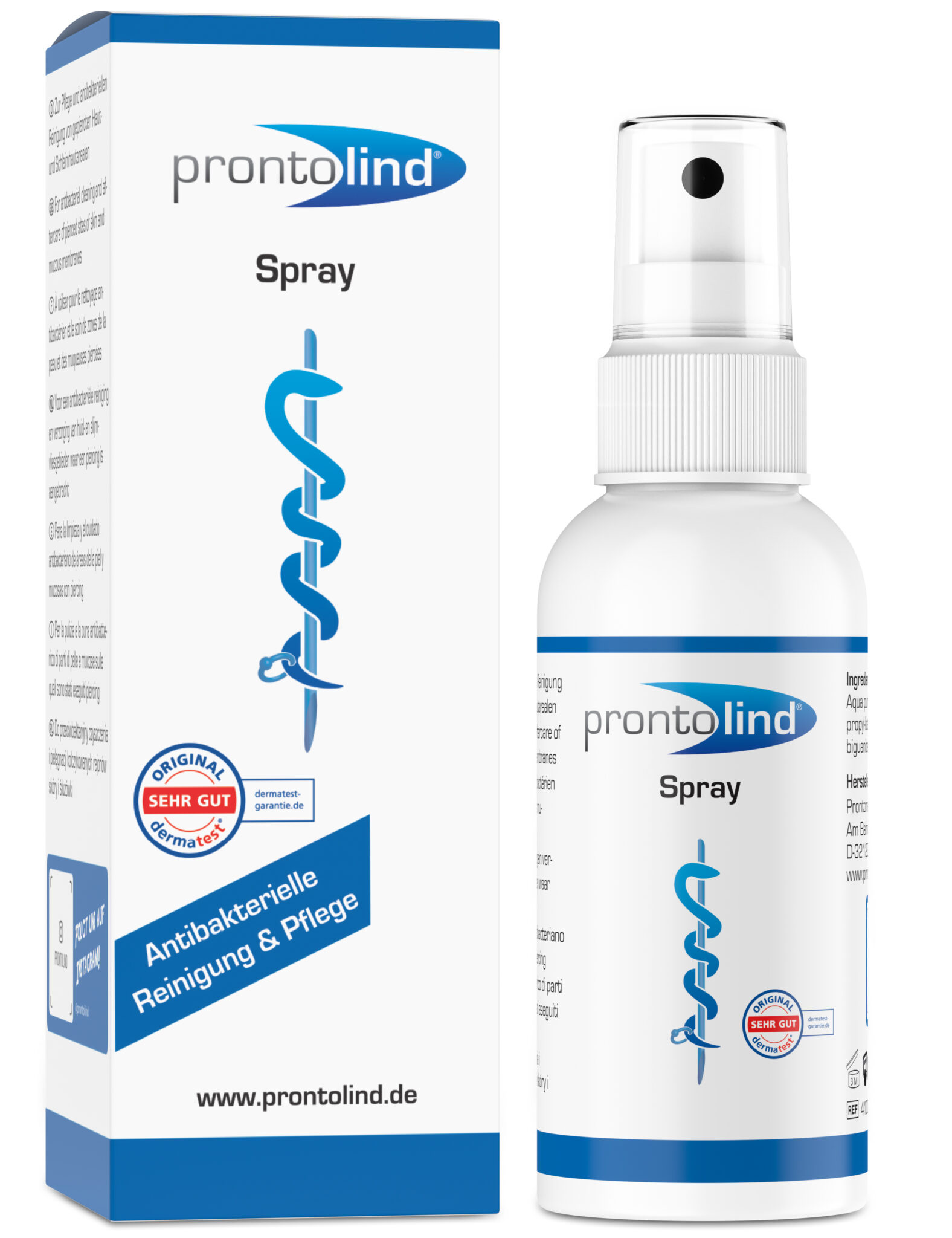 Prontolind Piercing Verzorgingsspray 75 ml