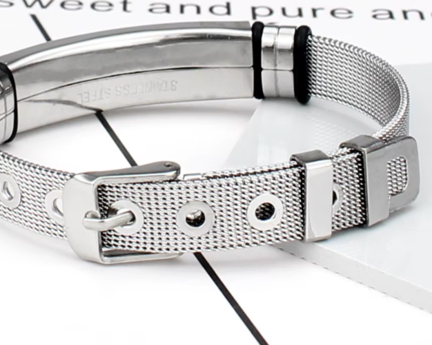 MediSieraad Gepersonaliseerde fijne armband RVS - Incl. Gravering, foto 3 van 3