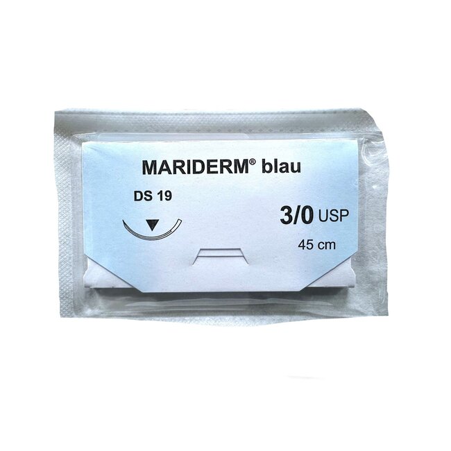 Catgut Mariderm® hechtdraad 3-0 met DS-19 naald