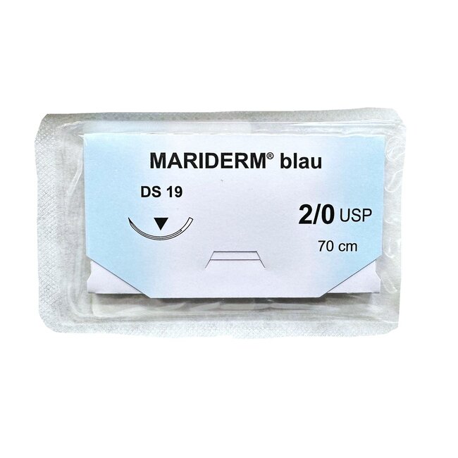 Catgut Mariderm® hechtdraad 2-0 met DS-19 naald