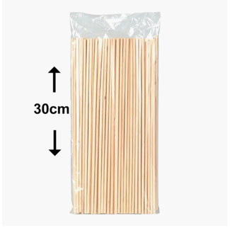 Wattendragers hout - XL - 30cm - Ø 3 mm - 100st.