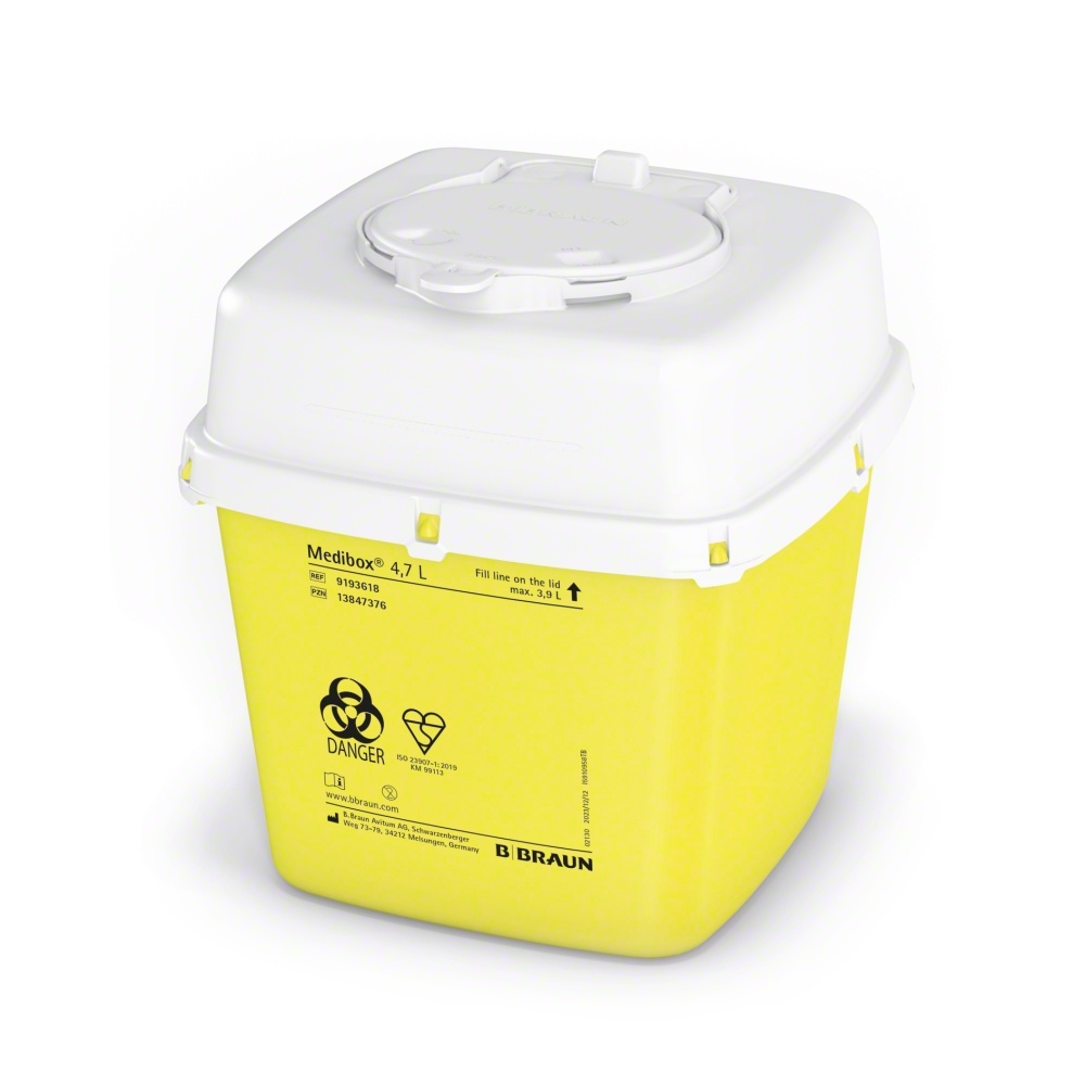 Naaldcontainer Medibox 4,7 Liter