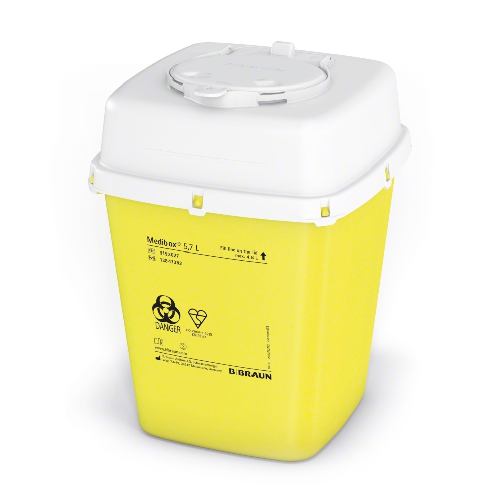 Naaldcontainer Medibox 5,7 Liter