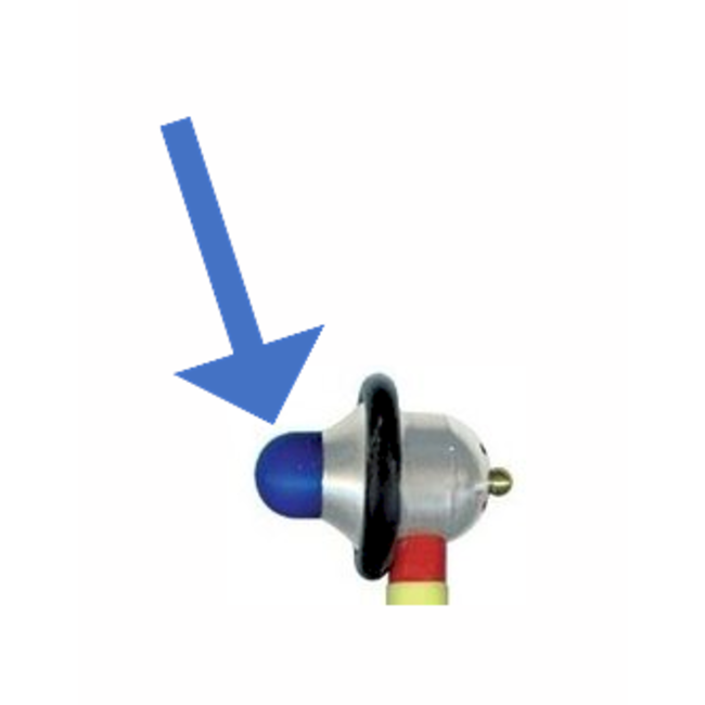 Los blauw rubber tbv Reflexhamer 'Petit' 75 gram
