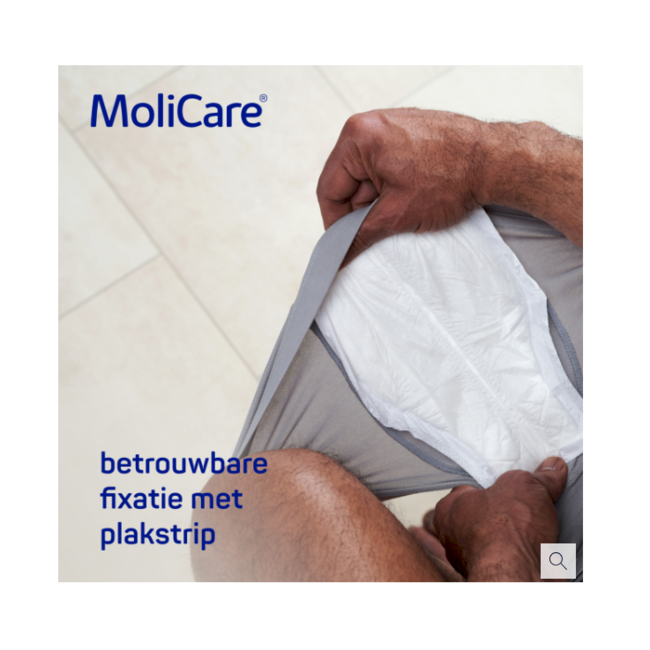 Hartmann MoliCare® Premium MEN PAD | 4 drops | anatomische inlegger | 14 stuks