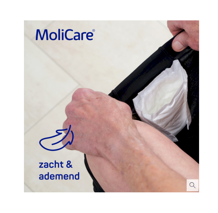 Hartmann MoliCare® Premium MEN PAD | 2 drops | Anatomisch gevormde buidel | 14 stuks, foto 3 van 4