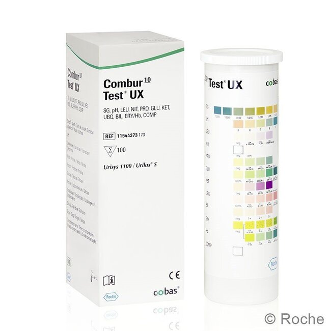 Combur 10 UX urine teststrips OP=OP