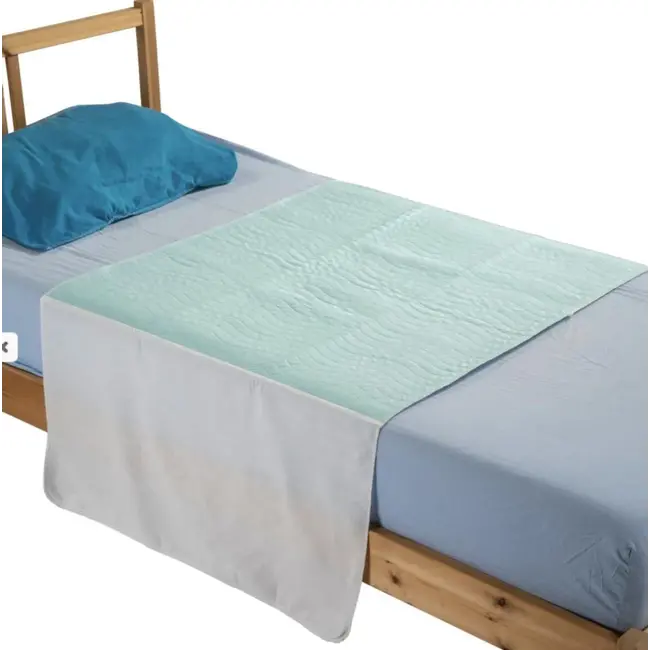 Wasbare onderlegger 85 x 90 cm + instopstroken