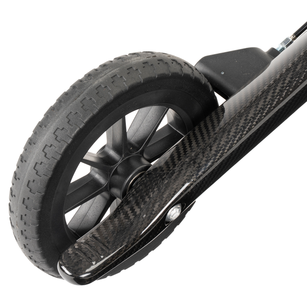 Lichtgewicht rollator carbon - Zwart - 5,5kg - met tas en rugsteun, foto 4 van 6