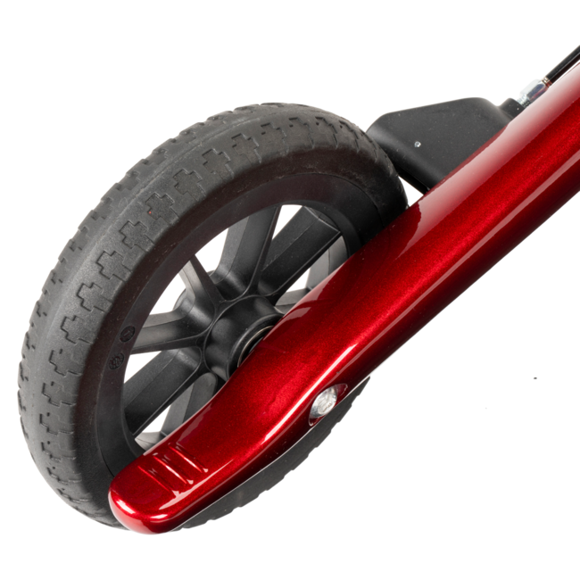 Lichtgewicht rollator carbon - Rood - 5,5kg - met tas en rugsteun