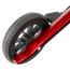 Lichtgewicht rollator carbon - Rood - 5,5kg - met tas en rugsteun