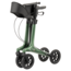 Lichtgewicht rollator carbon - Groen - 5,5kg - met tas en rugsteun