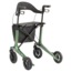 Lichtgewicht rollator carbon - Groen - 5,5kg - met tas en rugsteun