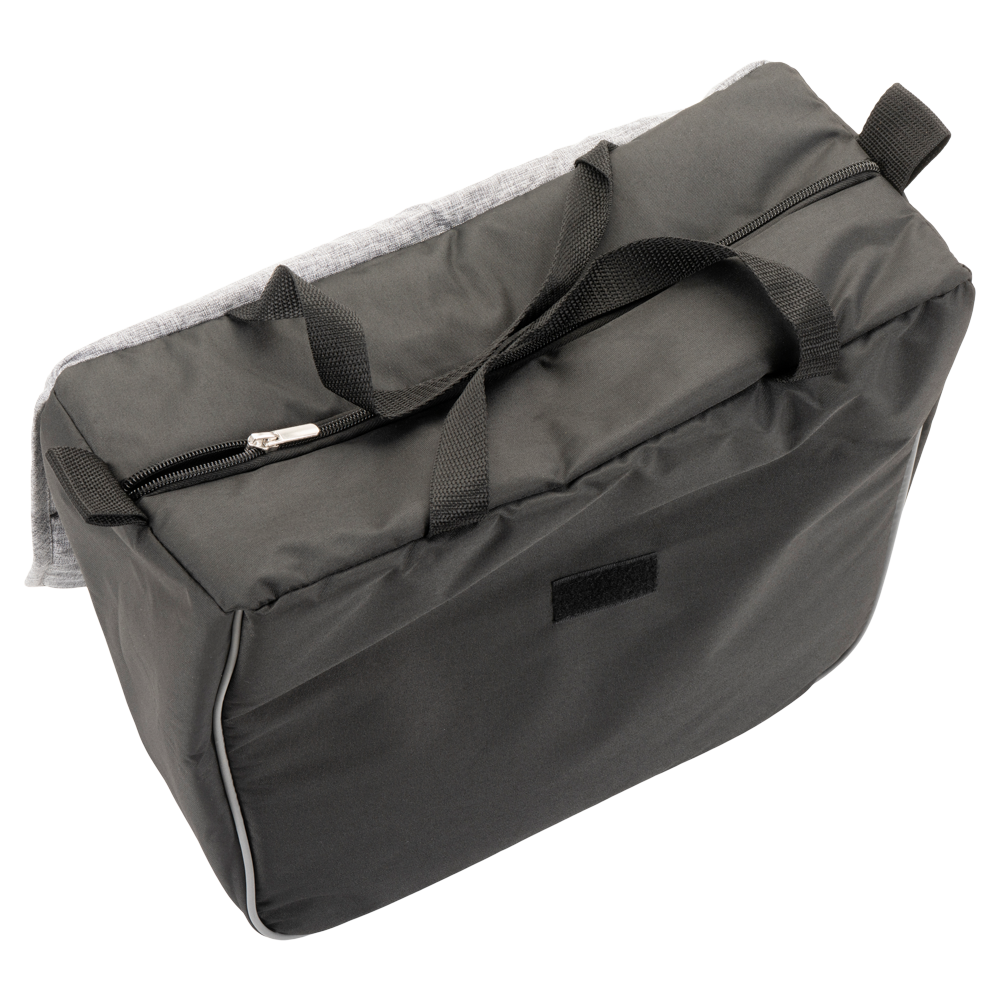 Lichtgewicht rollator carbon - Blauw - 5,5kg - met tas en rugsteun, foto 4 van 6