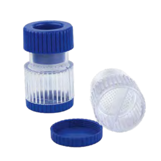 Pillenvergruizer / Pillenmaler - Blauw-transparant