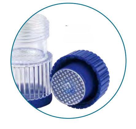 Pillenvergruizer / Pillenmaler - Blauw-transparant, foto 2 van 4