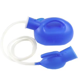 Urinaal met slang voor mannen