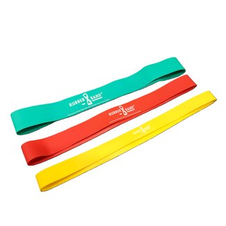 Weerstandsbanden - Geel, Rood, Groen - resistance band