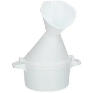 Witte Kunststof Inhalator – 600 ml